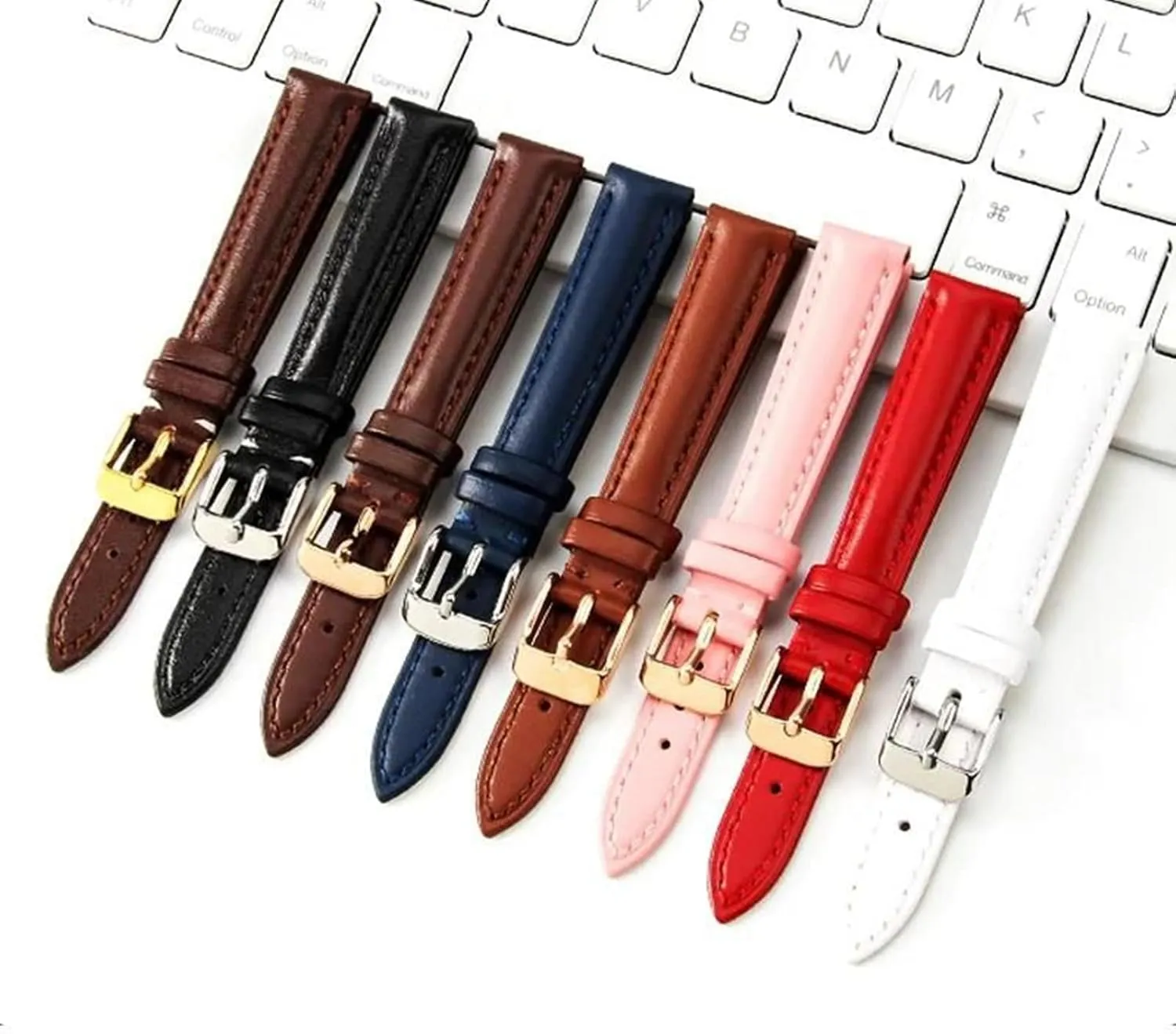 Replacement for IWC Portugieser Porotfino Family PILOT'S Watches Strap ostrich Folding Buckle 20mm 21mm 22mm Crocodile skin Watch Band 