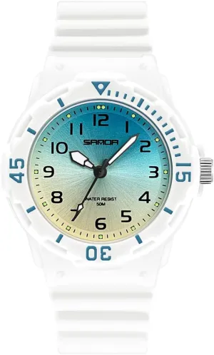Resin Fashion Waterproof Watches Minimalist Simple Casual Quartz Wristwatch for Ladies Girls Watches subjective uncharted arena ingeniously Gosasa Women's Watch Outdoor Sport Ladies Watch Rotating Bezel Case Elegant Watches 