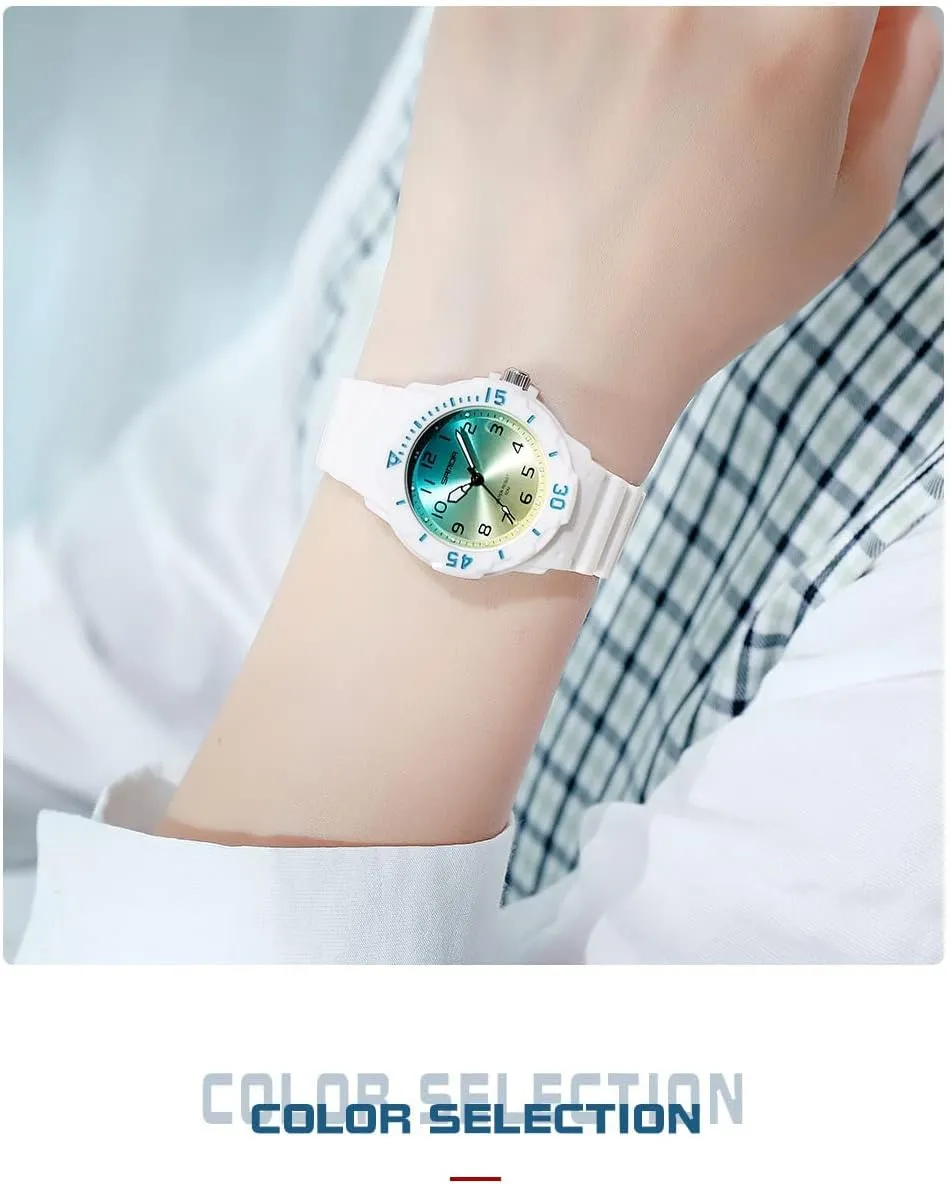 Resin Fashion Waterproof Watches Minimalist Simple Casual Quartz Wristwatch for Ladies Girls Watches subjective uncharted arena ingeniously Gosasa Women's Watch Outdoor Sport Ladies Watch Rotating Bezel Case Elegant Watches 