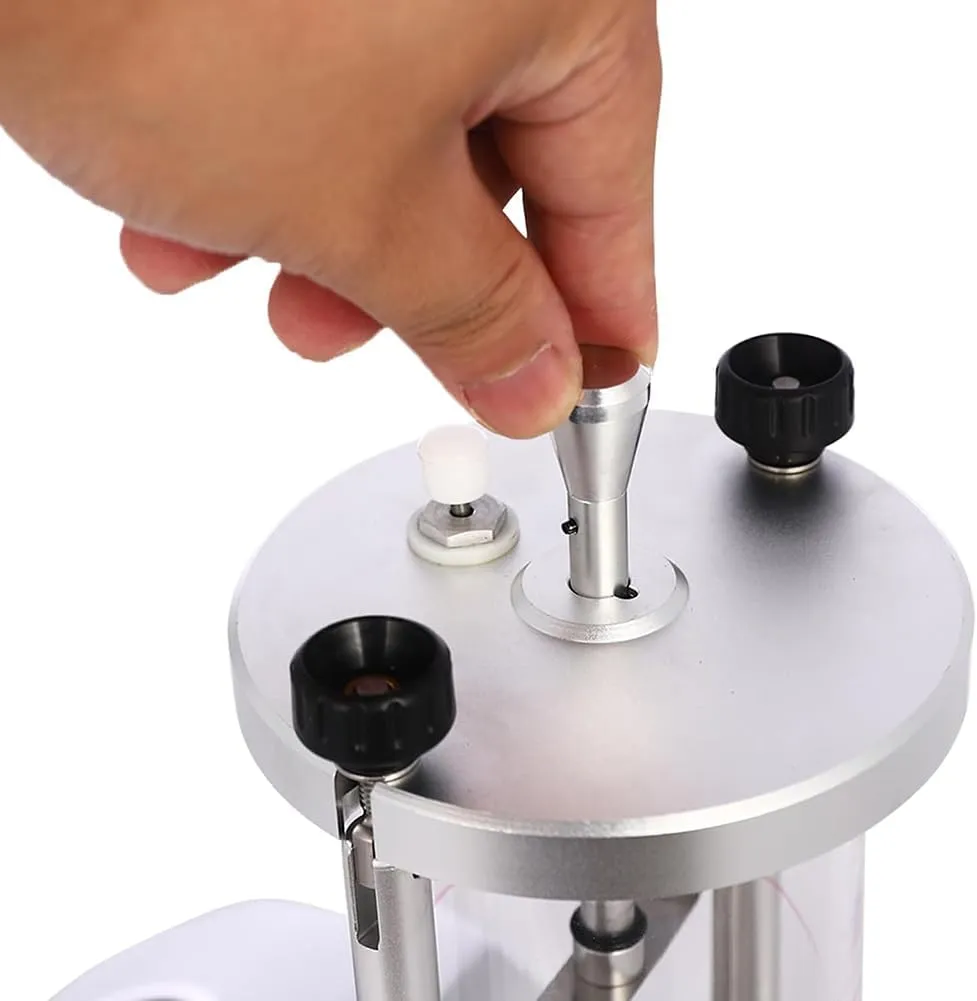 Resistant Testing Machine, 0.3-6.0 Bar Air Pressure Silver,One Size Watch Waterproof Tester Tool, Watch Case Waterproof Pressure Tester, 2 prestige Watches Watch 