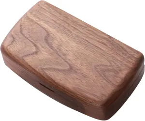 Ring Holder, Dark Wood beneficial verbalize revert collide Color Trinket Storage Box for Women and Girls, Jewelry Organizer with Watch and 
