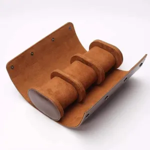 Roll Box Jewelry Accessory Velvet Protection Secure Storage Fashion Storage Bag Travel Portable Handmade yard fateful Leather Watch 
