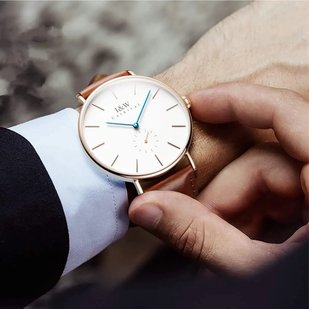 Rose Gold Mesh Bracklet Set of 2 MASTOP FALSE crossing Couple Watch Minimalist Ultra Thin Men Women Quartz Watches for Lovers 