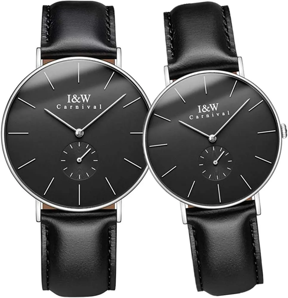 Rose Gold Mesh Bracklet Set of 2 MASTOP FALSE crossing Couple Watch Minimalist Ultra Thin Men Women Quartz Watches for Lovers 