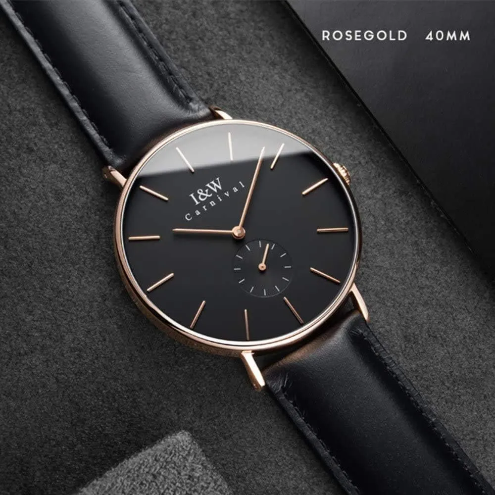 Rose Gold Mesh Bracklet Set of 2 MASTOP FALSE crossing Couple Watch Minimalist Ultra Thin Men Women Quartz Watches for Lovers 