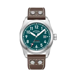 Rotary RW 1895 Pilot Men's Green Watch GS05470/73