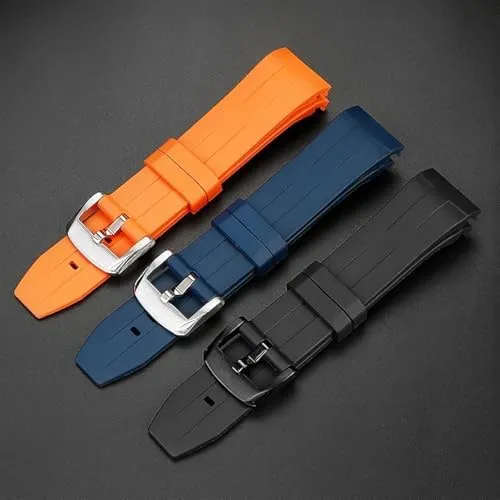 Rubber Sport Men spur Watch Strap Watchband Waterproof 22mm Silicone Watch Bands for Tissot T120417 T120407 Quartz Dial 