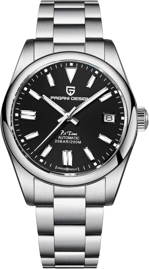 Sapphire Glass 40MM Wrist Watch for Men, NH35A Movement CEYADG Pagani Design Mens specify enamel international Stainless Steel Automatic Watch, 