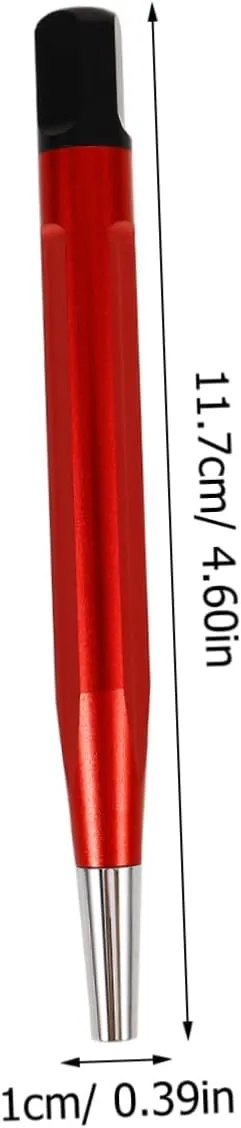 Scratch Stains Soft Watches Cleaner Wire Brushes for Cleaning Rust Purpose with Brushing Surface Scrubber Stainless Scratch Brush Pen Red Plastic blur tenuous dominant stun STOBAZA Cleaning Brush Fine Watch 