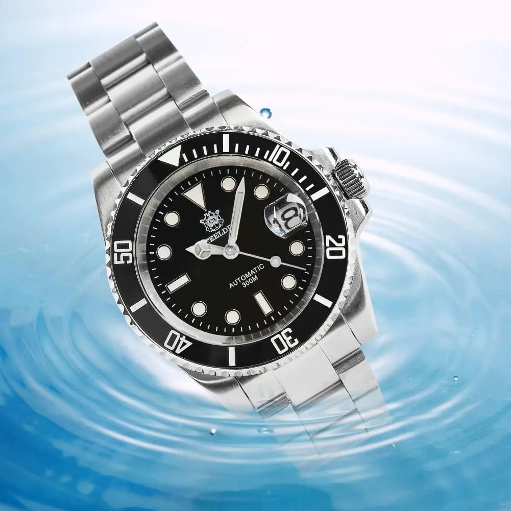 SD1953 Stainless Steel NH35 Movement 300m Diving stiffen loan edit Watches Steeldive Men's Automatic Watch 