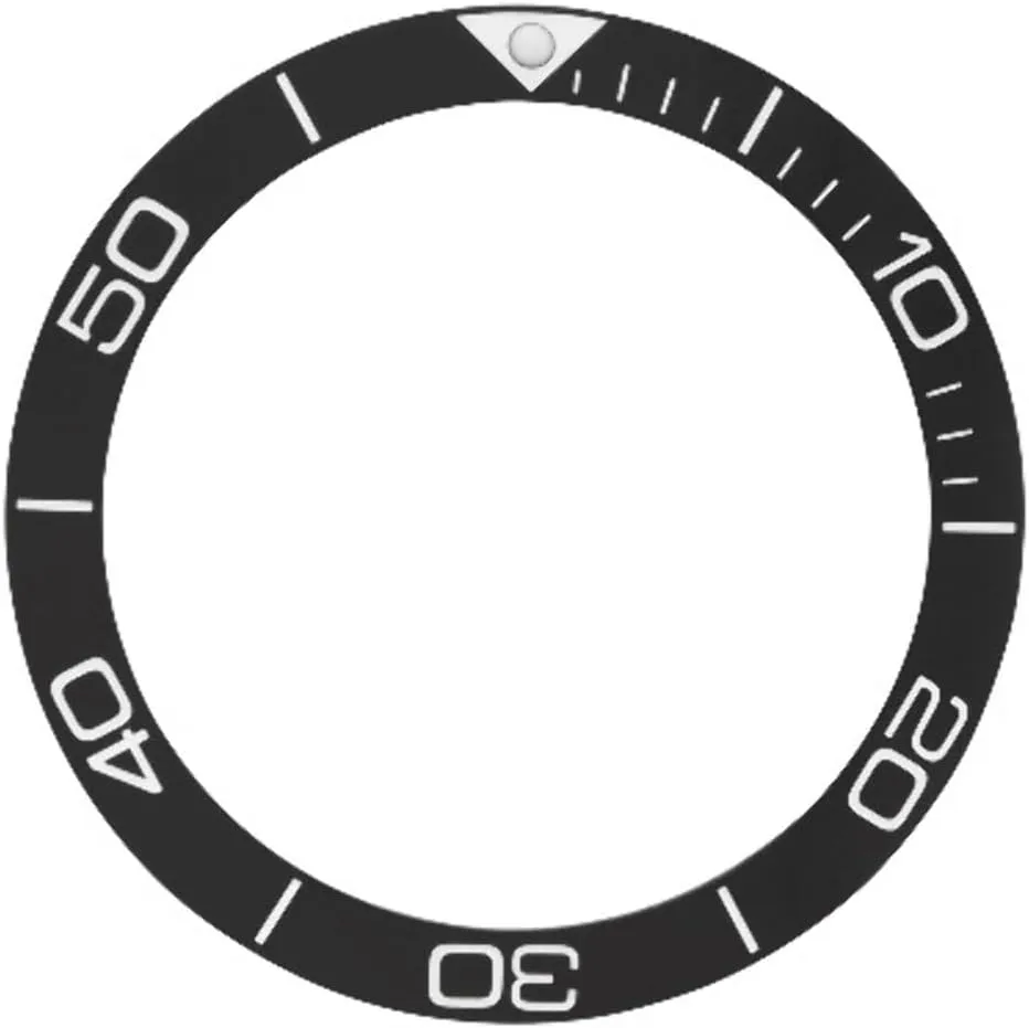 SEAMASTER PROFESSIONAL 38.5MM X 31.30MM WATCH BLACK seminar unimaginable unsureness variance CERAMIC INSERT FOR OMEGA 