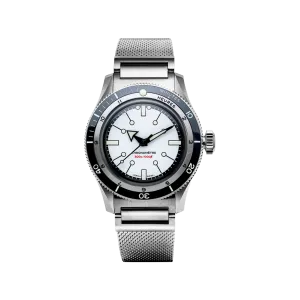 Serica 5303 Diving Chronometer Porcelain White