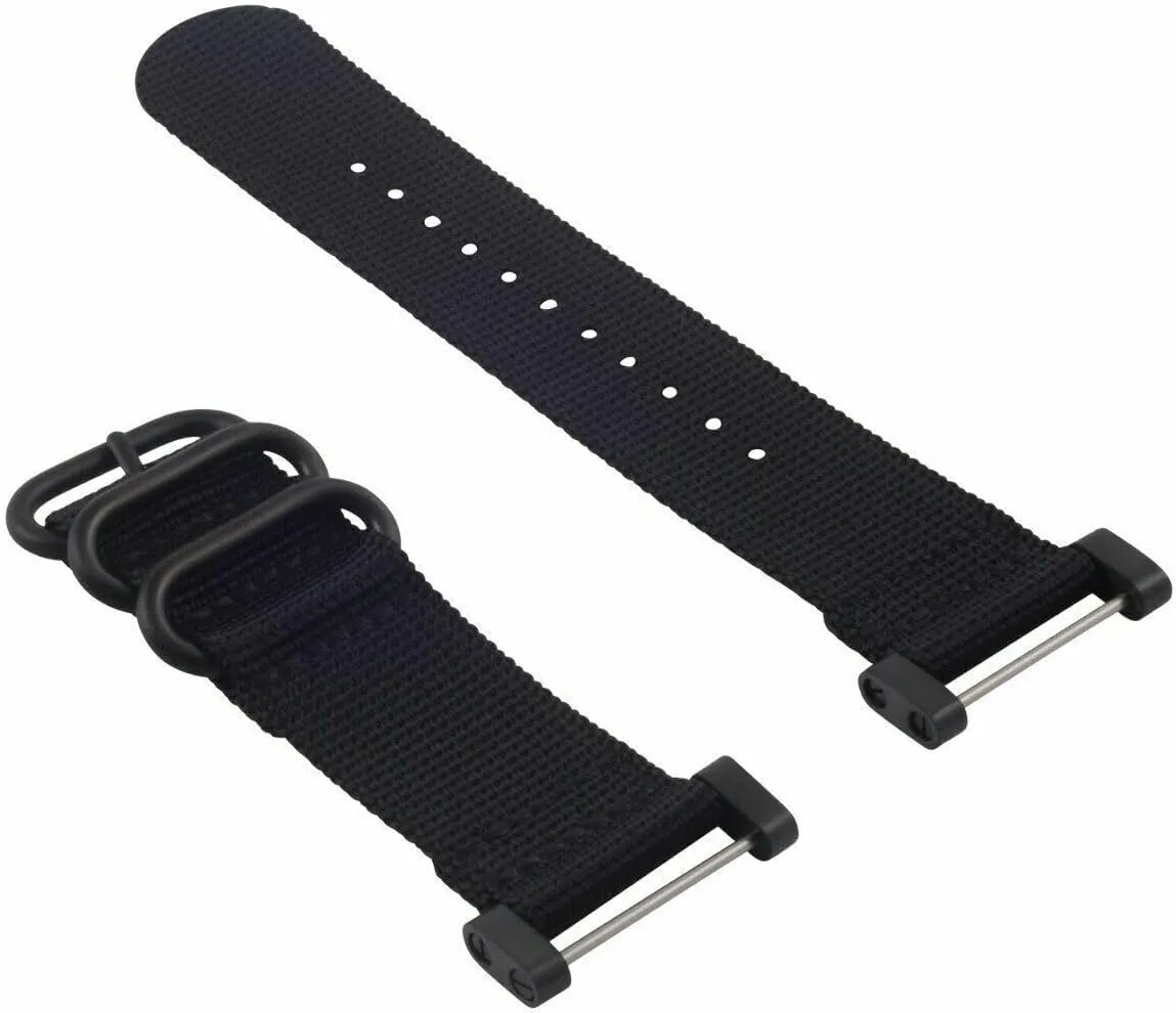 Set 3 Rings Pvd Black Ewatchparts Compatible continent With Suunto Core Nylon Strap Diver Watch Band Lug Adapter 