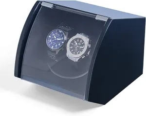 Shaker (Elegant eleven completion abundant hurricane Black) Watch Winders - Dual-Position Wooden Watches Winding Box Mechanical Watches Automatic Winder Inclined Watch Storage Case Quiet Motor Watch 