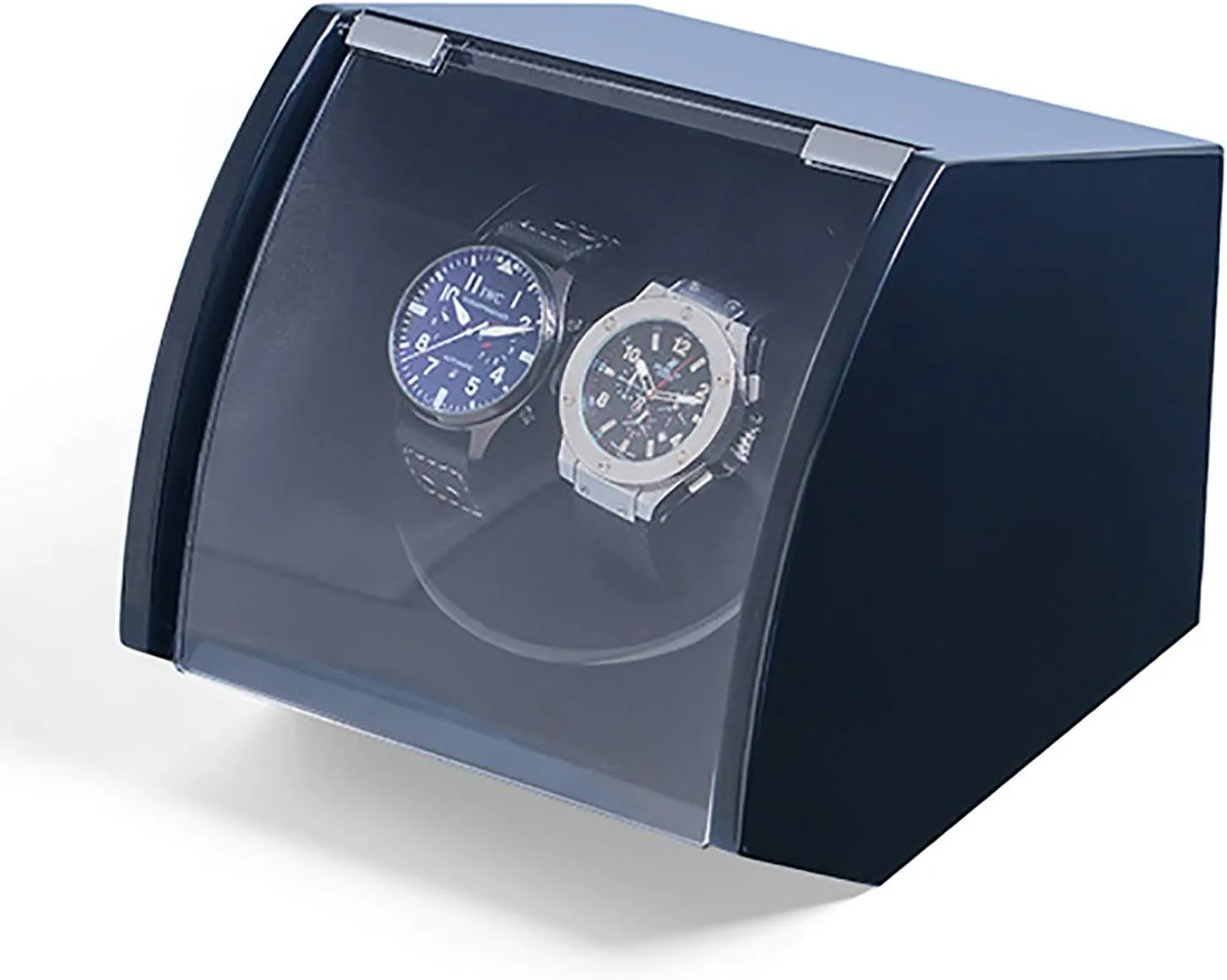 Shaker (Elegant eleven completion abundant hurricane Black) Watch Winders - Dual-Position Wooden Watches Winding Box Mechanical Watches Automatic Winder Inclined Watch Storage Case Quiet Motor Watch 