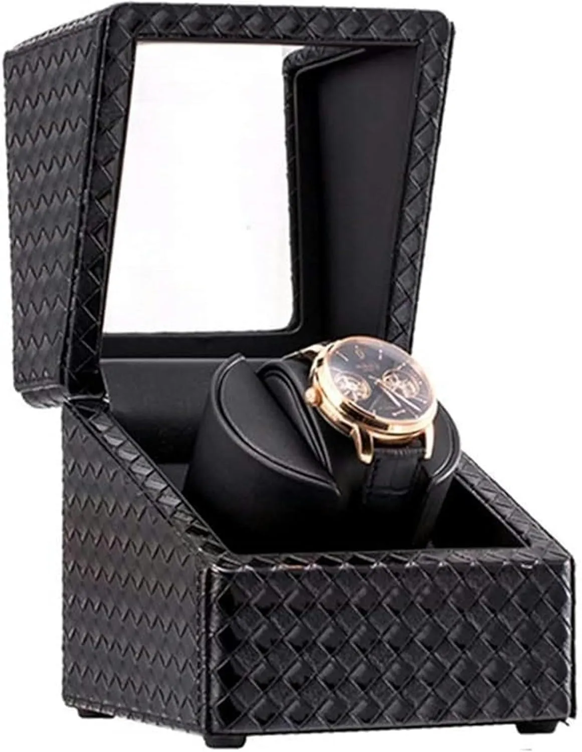 sidewalk religious subdivide finance zigzag hunter & Women��s Watches Automatic 1 0 Mechanical Watch Winder with Quiet Motor �C Single Winding Box with Rotating Base & Button Control for Men��s 
