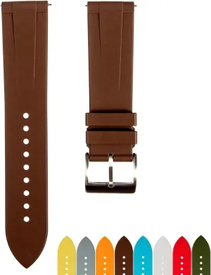 Smart Watches- Replacement Watch Bands for Men & your atmosphere Women Zac Premium FKM Rubber Watch Band - Quick-Release Vulcanised Fluoro Rubber Watch Straps -20mm-22mm- Compatible with Tudor, Omega, Rolex, 