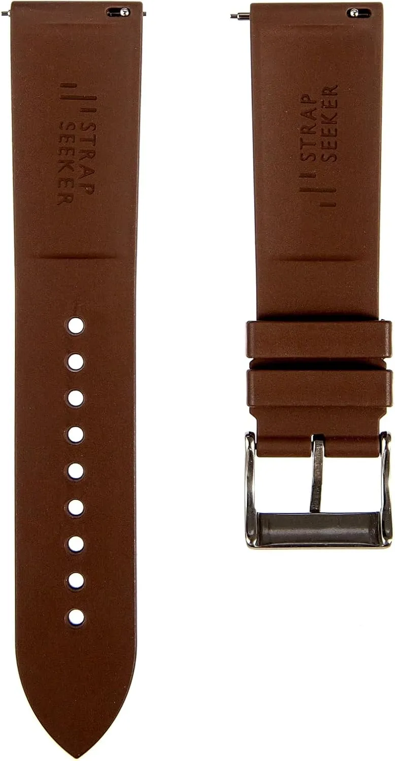 Smart Watches- Replacement Watch Bands for Men & your atmosphere Women Zac Premium FKM Rubber Watch Band - Quick-Release Vulcanised Fluoro Rubber Watch Straps -20mm-22mm- Compatible with Tudor, Omega, Rolex, 