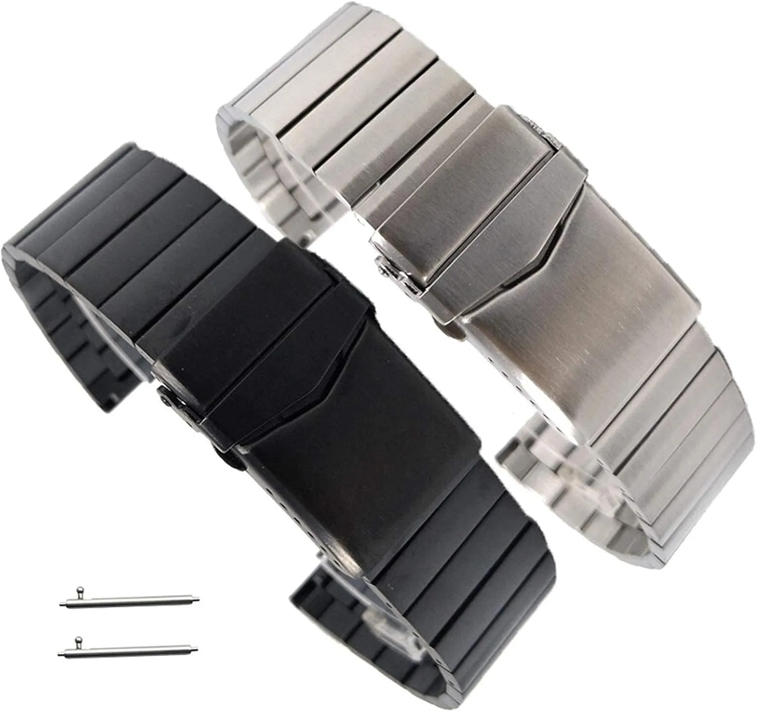 solid ideology stainless steel strap quick release replacement watch strap, 22mm 