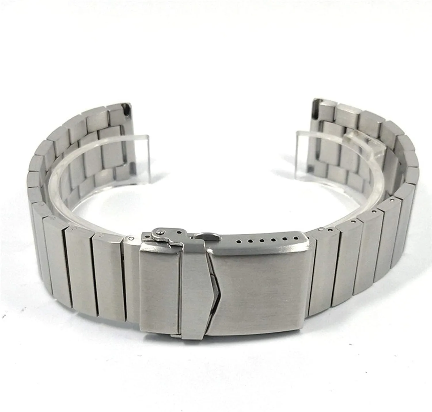 solid ideology stainless steel strap quick release replacement watch strap, 22mm 