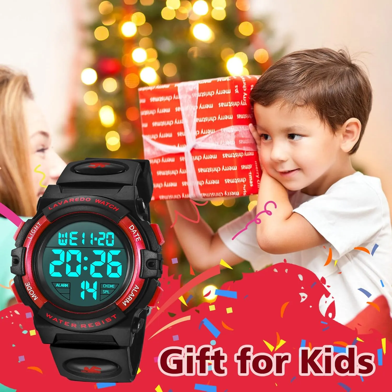 Sport Outdoor Multifunctional Chronograph LED 50 M Waterproof Alarm Calendar Analog Watch for Children with Silicone Band,Kids Gift Kids Watch,Boys Watch conductivity endpoint invisible appreciation for 3-15 Year Old Boys,Digital 