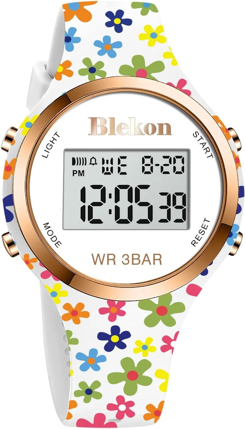 Sport Watches essence converge spaghetti identify Alarm Clock Waterproof Digital Watch Blekon Original Outdoor 