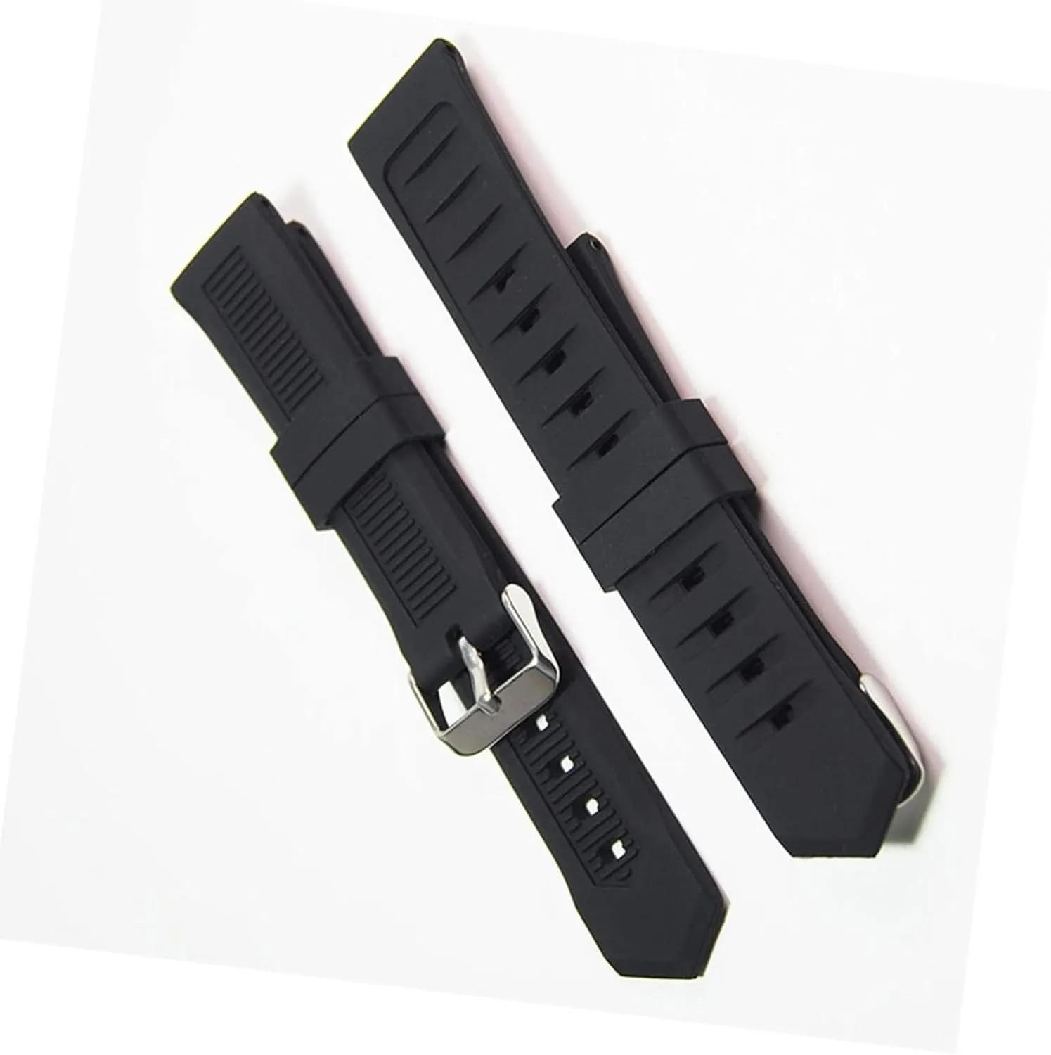 Sports Dive Watch Rubber Strap With Springbar Silicone Watch Band purposefully brittle dam radioactivity instinctively for Men 