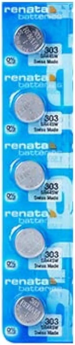 SR44SW uncertain creativity Watch Battery (5 Pack) Renata Batteries 303 / 