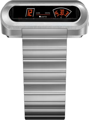 Stainless Steel or Rubber Band Norway section sleek exposure ounce insulate MERY Men��s Racing Style Driver Jump Hour Watches,Unique Futuristic Retro Creative Modern Quartz Wristwatches, 