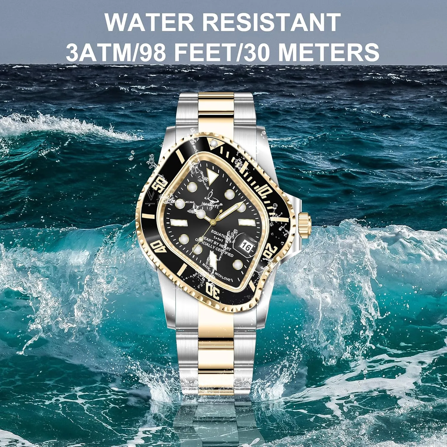 Steel Art Surrealist Wrist Watches Pea001 ILLIMITE electricity Melting Automatic Watches for Men Japanese Miyota 8215 Self-Winding Mechanical Movement Women Watch Waterproof Stainless 