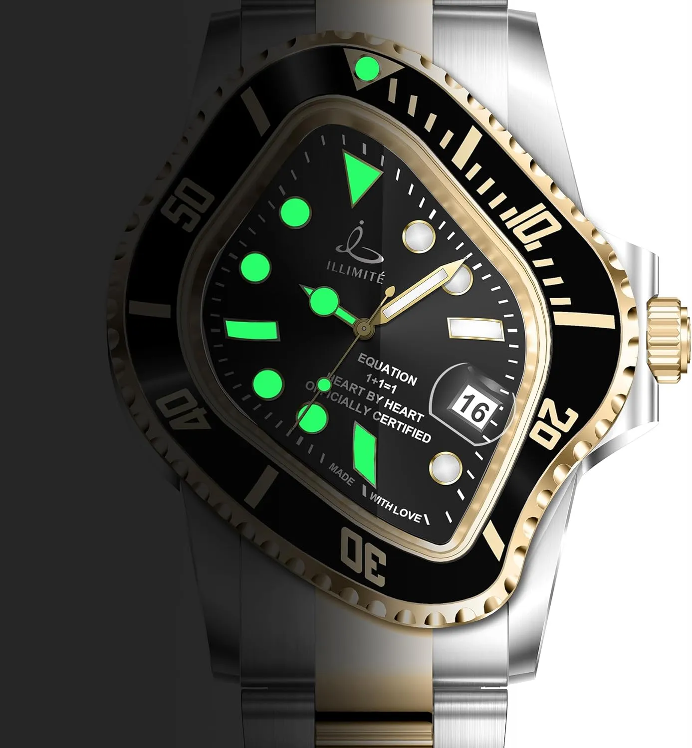 Steel Art Surrealist Wrist Watches Pea001 ILLIMITE electricity Melting Automatic Watches for Men Japanese Miyota 8215 Self-Winding Mechanical Movement Women Watch Waterproof Stainless 