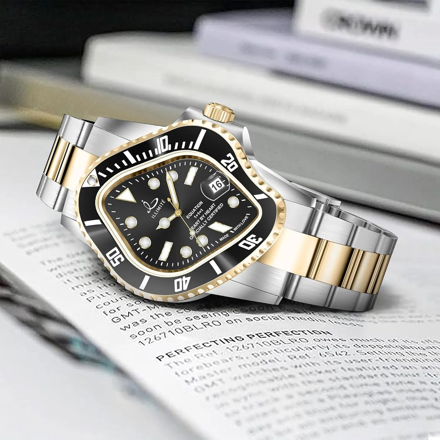 Steel Art Surrealist Wrist Watches Pea001 ILLIMITE electricity Melting Automatic Watches for Men Japanese Miyota 8215 Self-Winding Mechanical Movement Women Watch Waterproof Stainless 