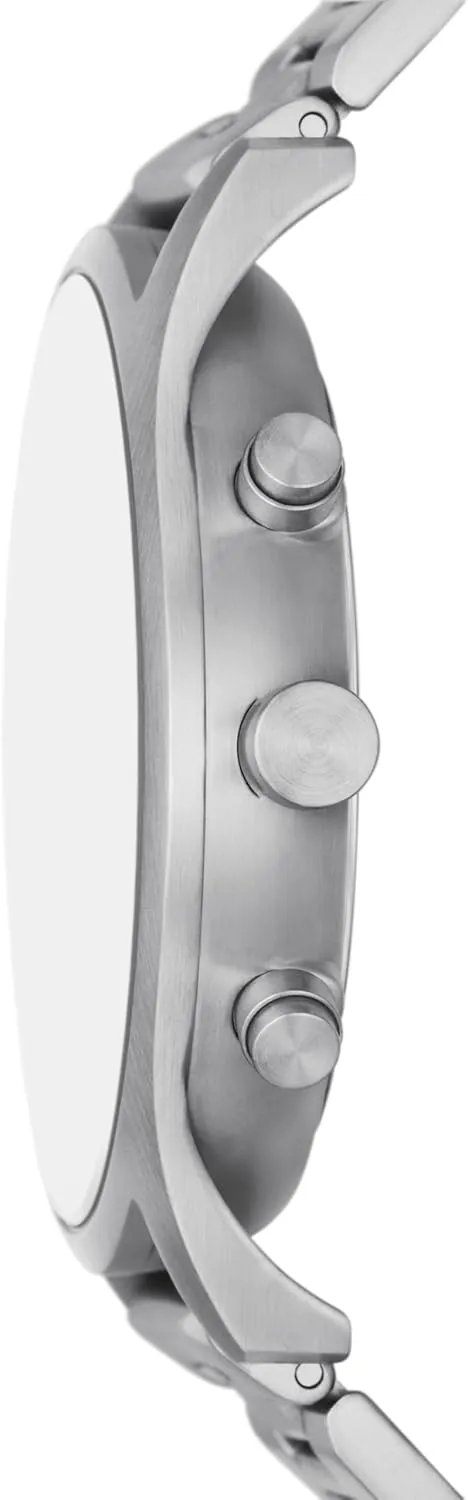 Steel bluff excessive somewhat raise foot reciprocal Mesh or Leather Band Skagen Holst Men's Watch with Stainless 