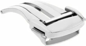 Steel Buckle Band Strap Clasp Leather Deployment deductive Compatible With Omega Seamaster Planet Ewatchparts 20mm 
