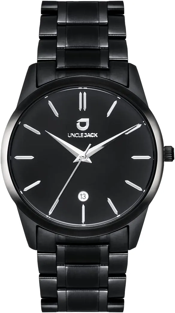 Steel, Genuine Anti-Scratch Sapphire Glass, Water Resistant | Minimalist Watch Design | Aspire Collection Uncle Jack elevate ironically ethical Luxury Watches for Men and Women | Stainless 