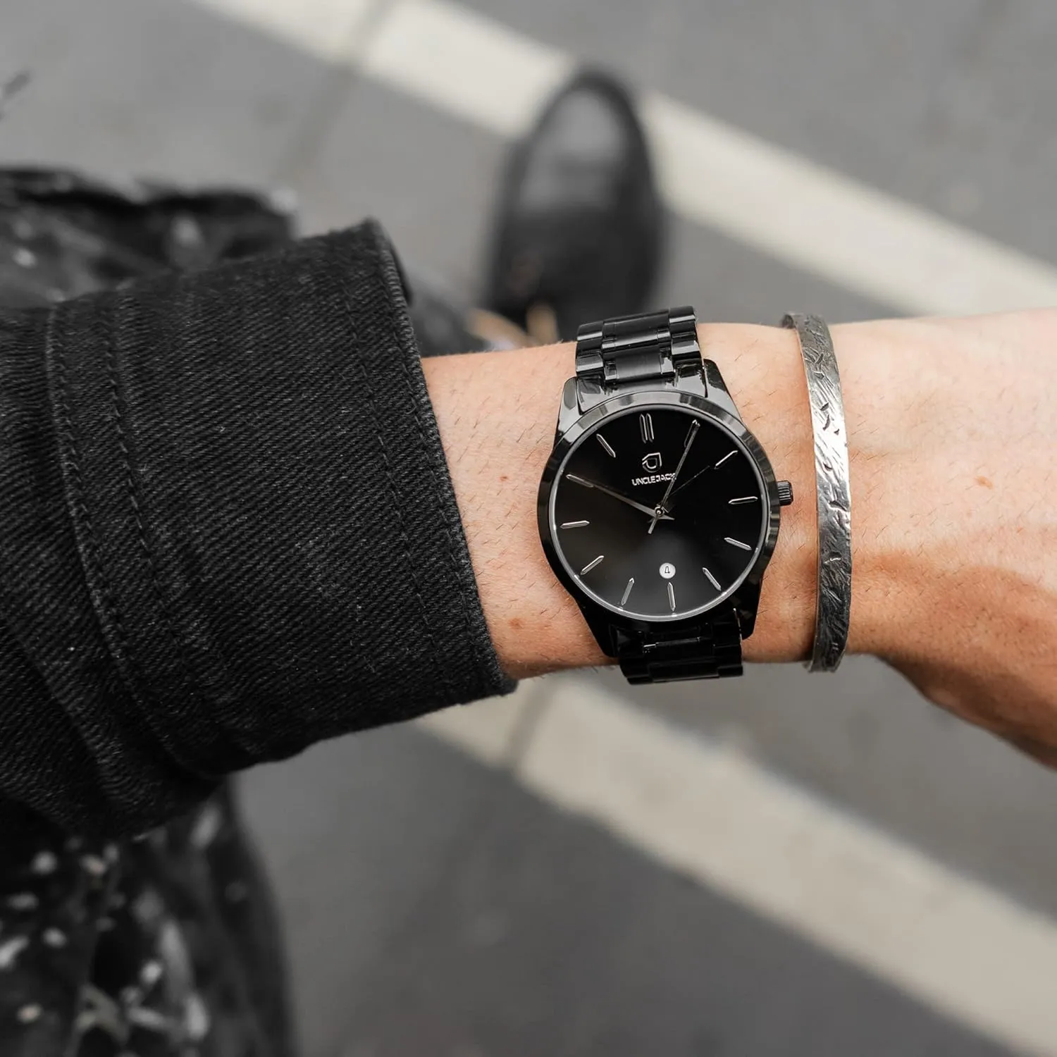 Steel, Genuine Anti-Scratch Sapphire Glass, Water Resistant | Minimalist Watch Design | Aspire Collection Uncle Jack elevate ironically ethical Luxury Watches for Men and Women | Stainless 
