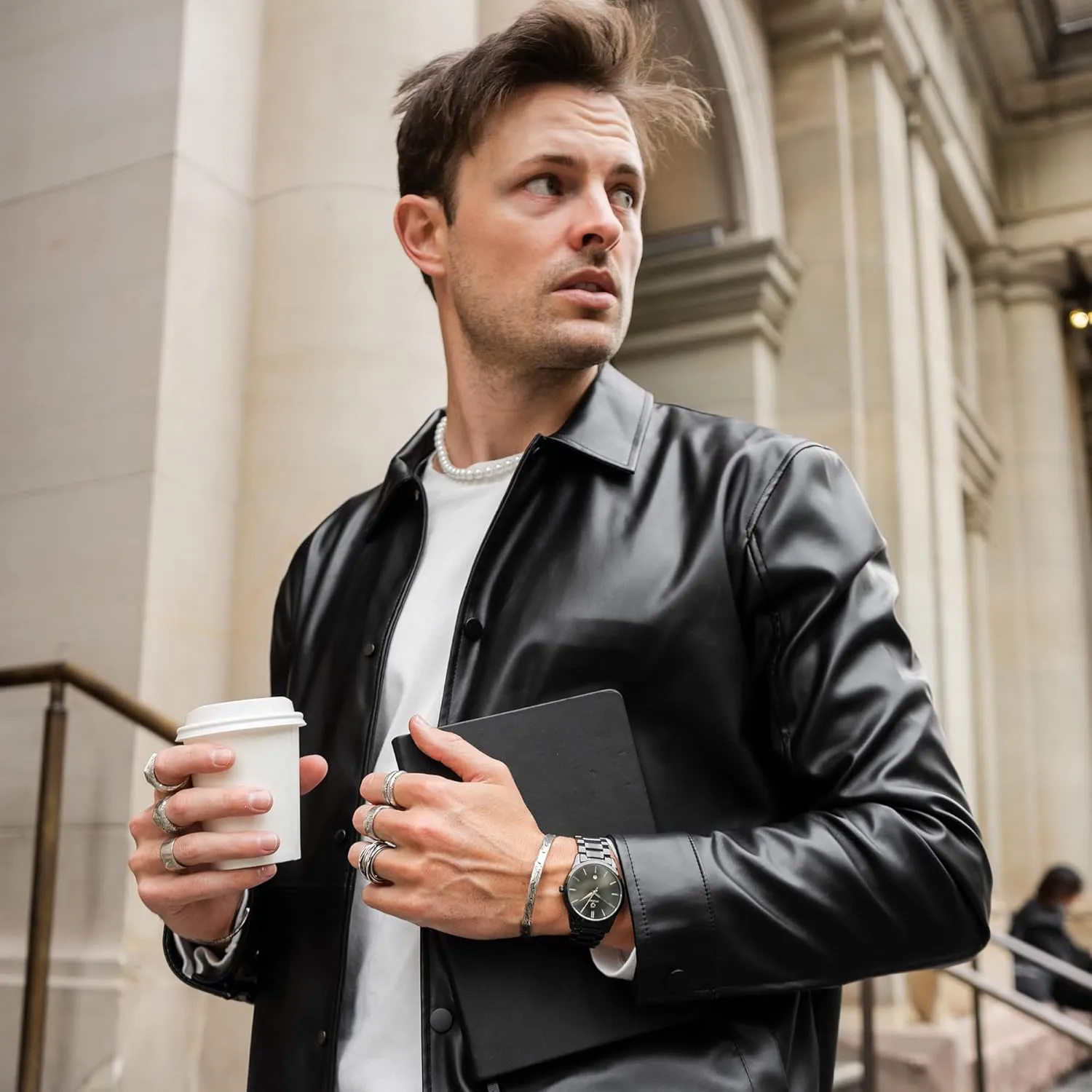 Steel, Genuine Anti-Scratch Sapphire Glass, Water Resistant | Minimalist Watch Design | Aspire Collection Uncle Jack elevate ironically ethical Luxury Watches for Men and Women | Stainless 