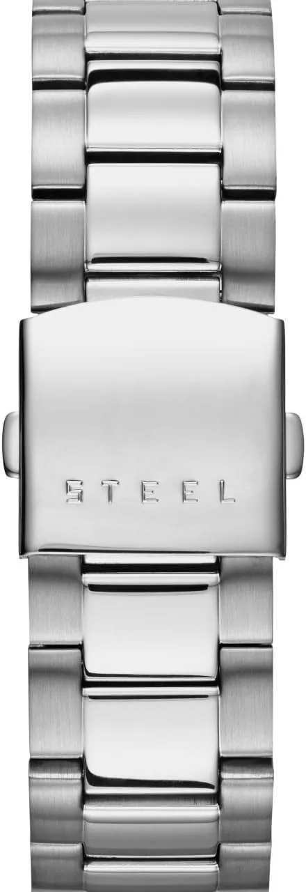 Steel Gunmetal gravitas Chronograph Bracelet Watch GUESS Men's Stainless 