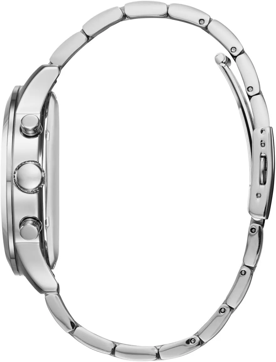 Steel Gunmetal gravitas Chronograph Bracelet Watch GUESS Men's Stainless 