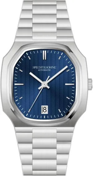 Steel Sapphire Crystal Waterproof SPECHT&SOHNE Watches for Men 38MM Rare Elegant Automatic series Mechanical Watch Stainless 