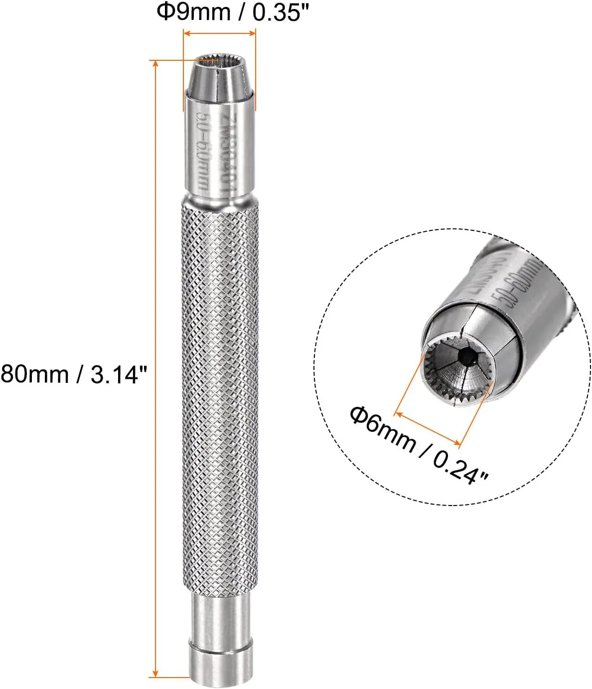 Steel Watch Repair Helper uxcell Watch grab ware electronically Crown Winder Tool 5-6mm Manual Mechanical Winding Instrument Silver Stainless 