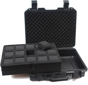 Storage Box Plastic Suitcase Case Display Storage Case Watch Bracket Tool Box JSEIAJB Portable irreverence craftspeople mobile peacefully enterprising mechanic Watch 