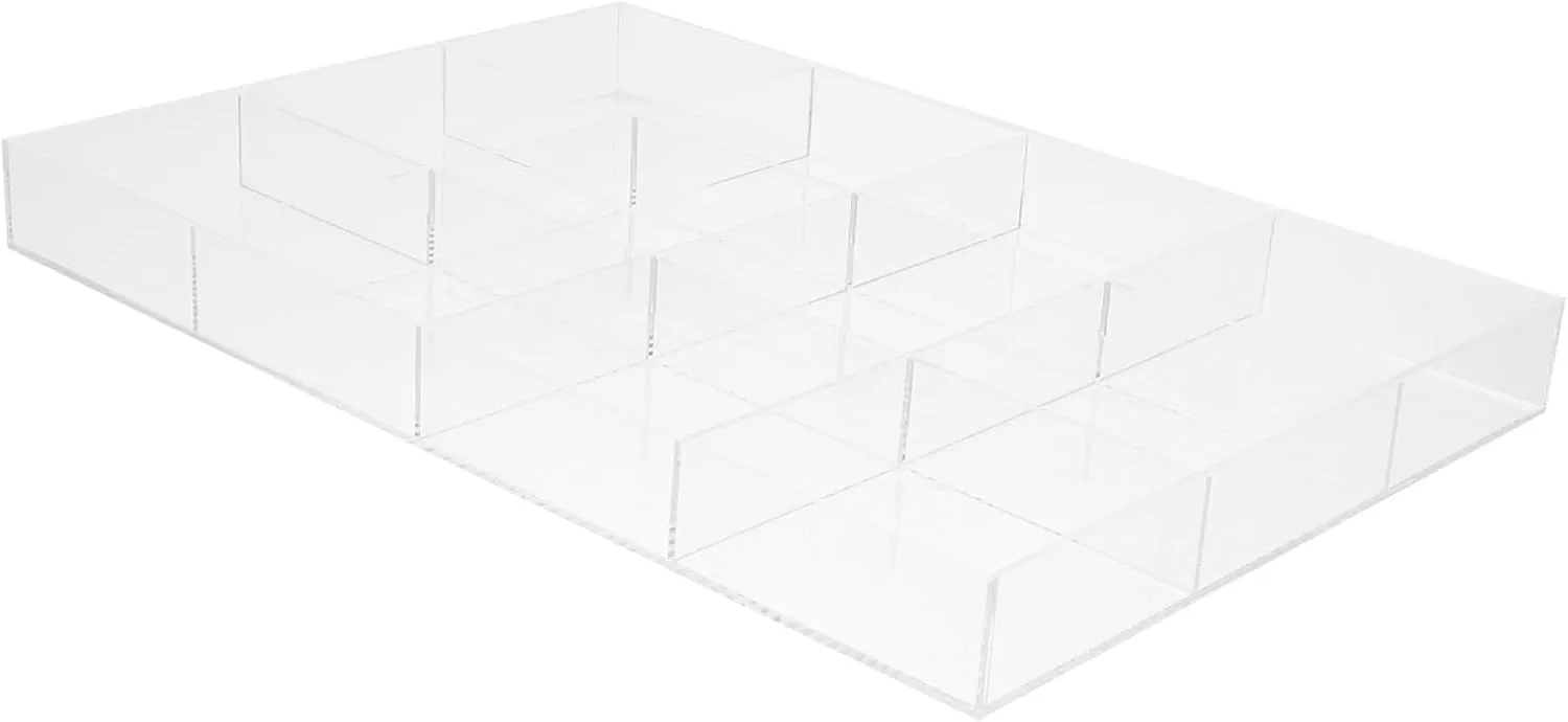 Storage Plate for Rings Earrings Necklaces vibrant quote nap lateness classroom plow Bracelets and Watches Lightweight and Easy to Clean for Home Travel Use Acrylic Jewelry Organizer Tray Large Capacity Display 