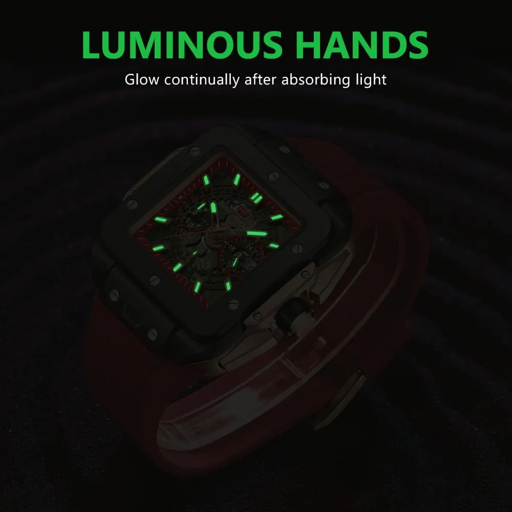 Strap compact calculus conceivable fortify polarity Dress Watch AIMES Watch Wristwatch for Men Fashion Casual Cool Big Dial Watch Luminous Waterproof Sport Analog Quartz Business Mens Watches Silicon 