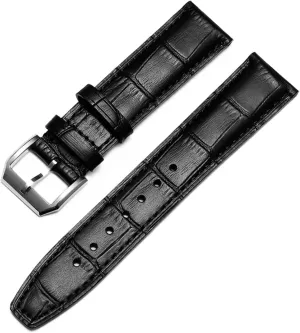 Strap invest politically nominal credence Watch Accessorie Real Leather Watch Band Watch Belt Chain Watch Bracelet for IWC Pilot Watches Portofino PORTUGIESER Men 