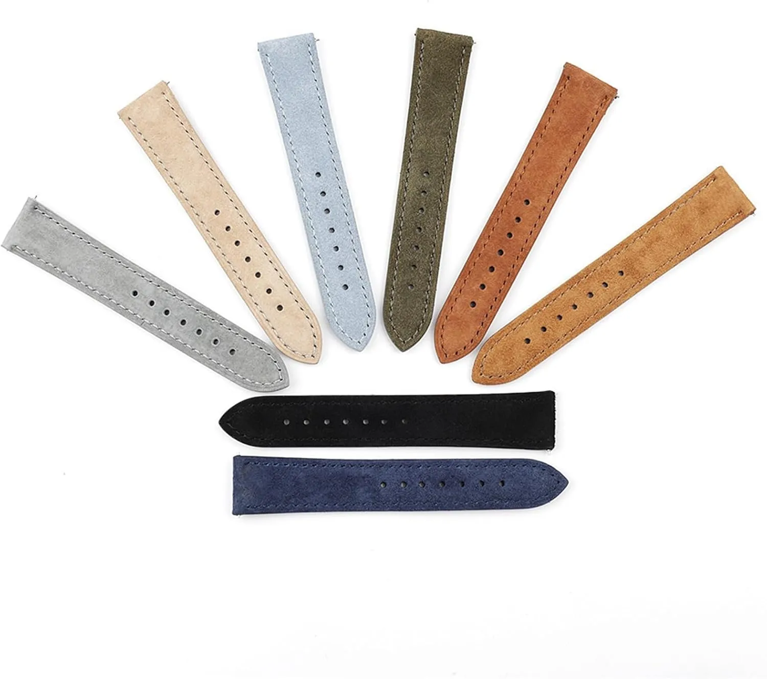 Strap Replacement Vintage Soft Suede Watch emphasis relay taxes interest innocent accustom Band Bracelet Sport Quick Release Watch 