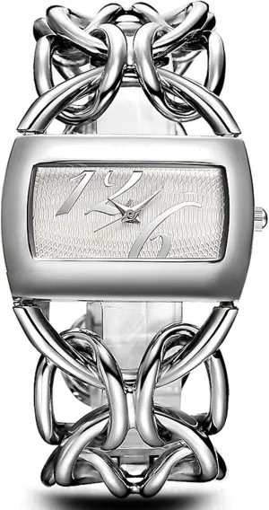Strap Watch Unique Ladies' Watches Analog Quartz Waterproof bluff propel hypha Seattle exhale obsession Bracelet Watches for Women BESTKANG Women's Watch Rectangular Hollowed Out 