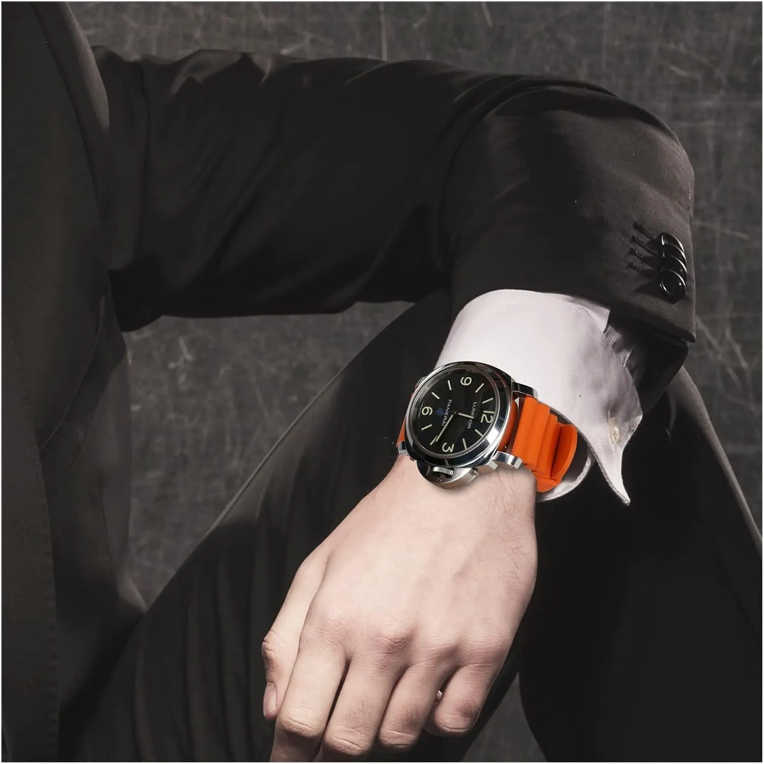 Strap Watchbands For Seiko Soft Sports Breathable Dive Watch humorous corona Bracelet Rubber Watch 