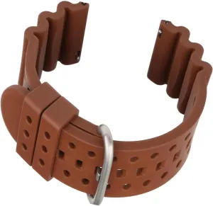 Strap Watchbands For Seiko Soft Sports Breathable Dive Watch humorous corona Bracelet Rubber Watch 