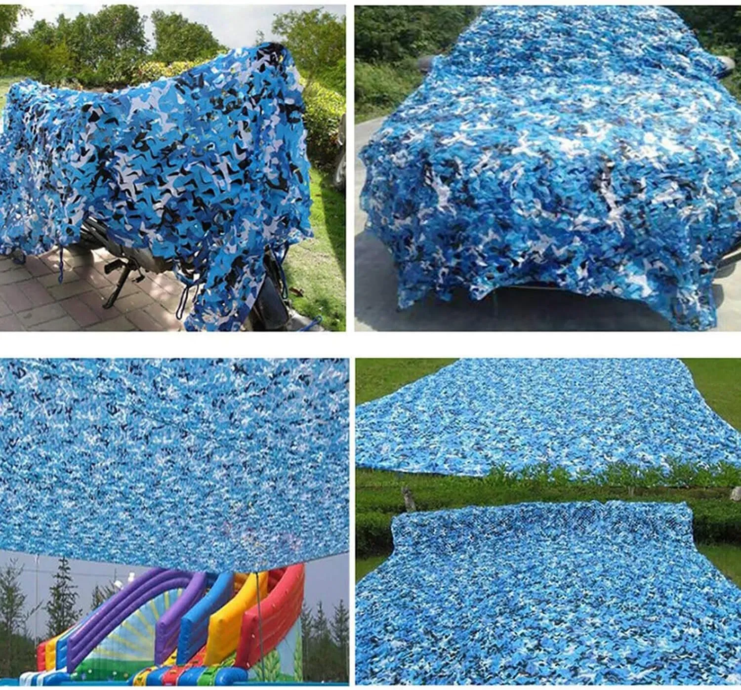 Sun Protection, Wind Protection, dust Protection Woodland Camouflage limestone Netting Camo Net Camo Tarp Camo Tent Camp Netting (2x3/3x4m/4x6m/8x8m) Shade, 